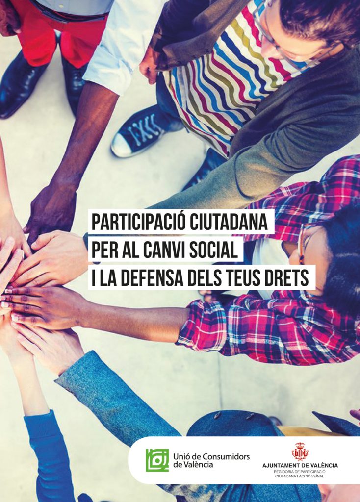 Participación ciudadana para el cambio social - Unió de Consumidors de ...