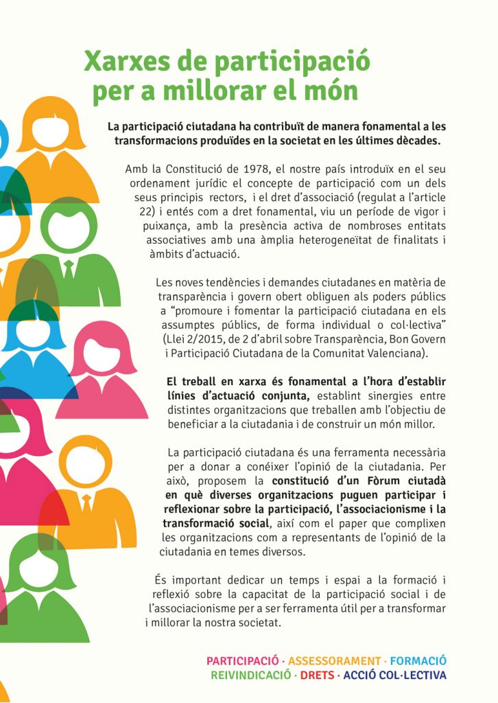 Participación ciudadana para el cambio social - Unió de Consumidors de ...