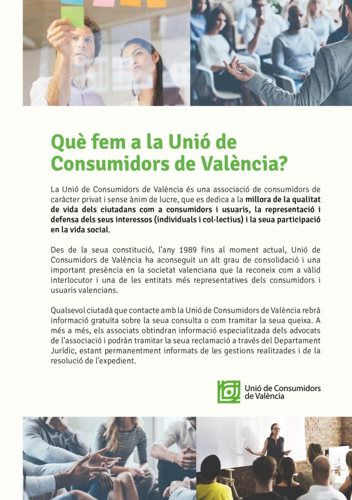 Participación ciudadana para el cambio social - Unió de Consumidors de ...