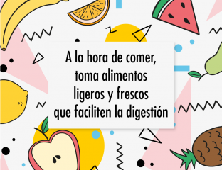 alimentación verano